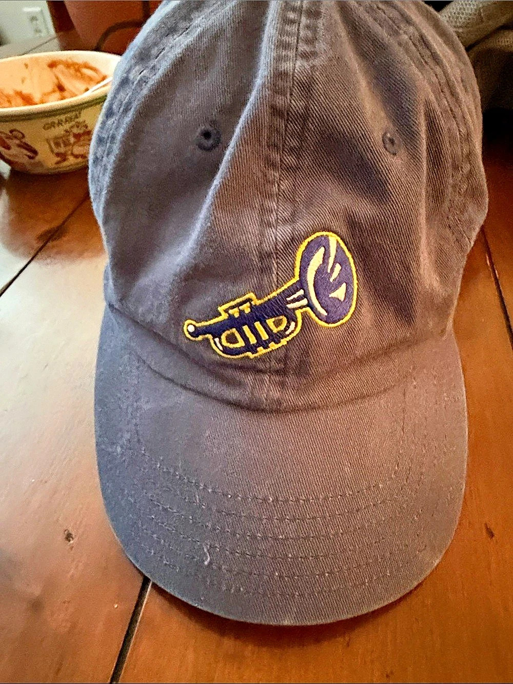Gray Adjustable Baseball Cap